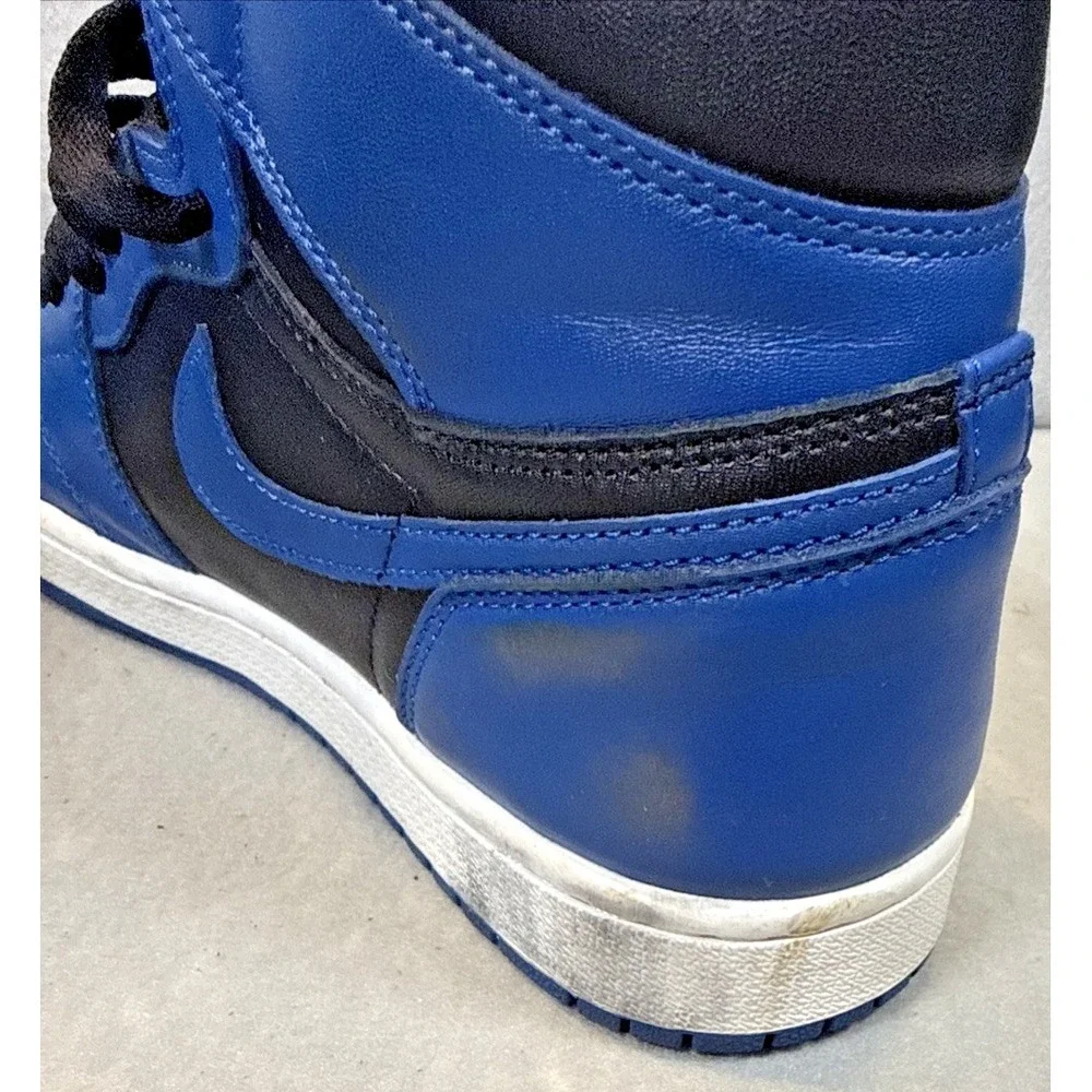 Jordan 1 Retro OG High Dark Marina Blue-555088-404sz 10.5
